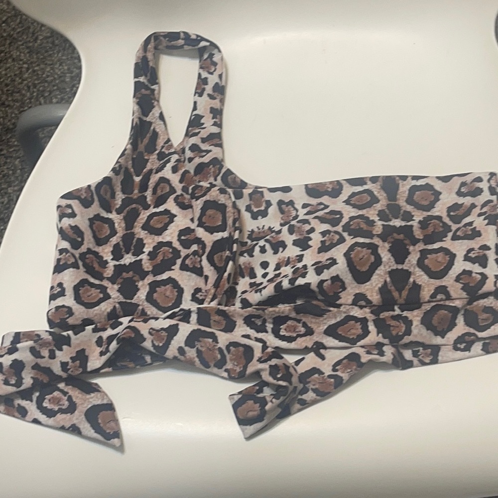Shein One shoulder swim top